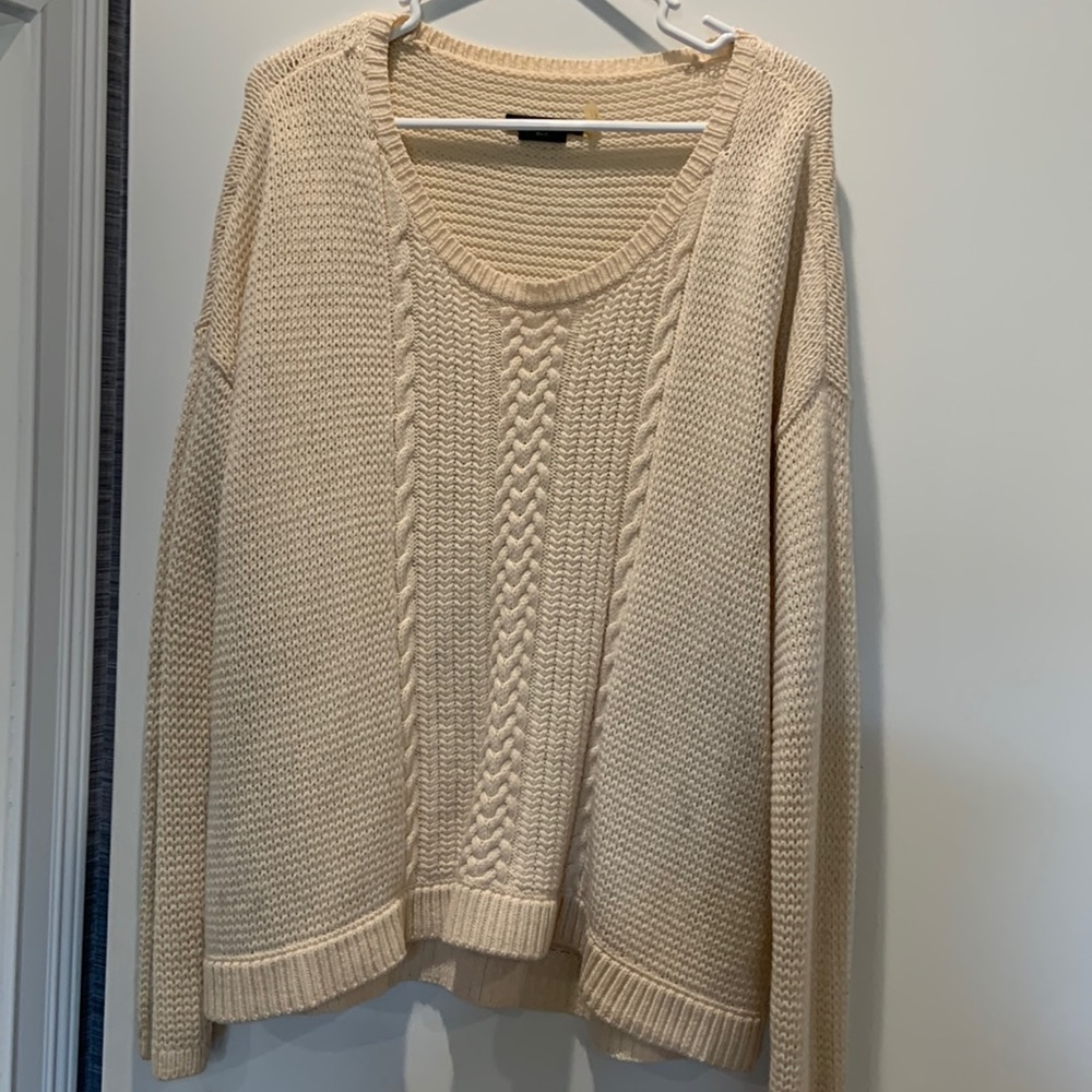 Alice and Olivia cream sweater